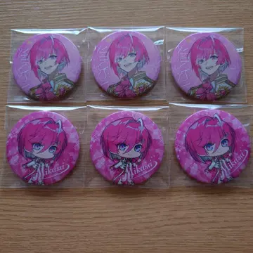 메테오라 캔뱃지 1주년 미카사 군 6개 세트