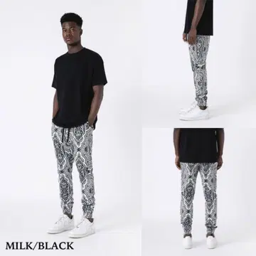 론 하먼 ZANEROBE(제인 로브) 페이즐리 무늬 조거 팬츠