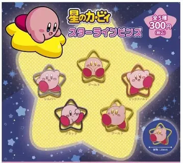 별의 커비 가챠가챠 스타 라인 핀즈 핀 배지 캡슐 토이
