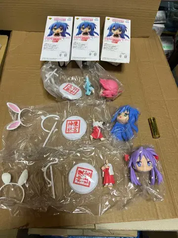 제일복권 프리미엄 러키스타 럭키그랑프리 H상 큥캐릭터 5종 세트