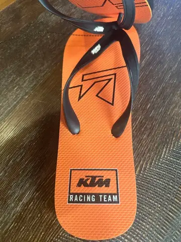 KTM RACING TEAM 비치 샌들 오렌지 프리 사이즈