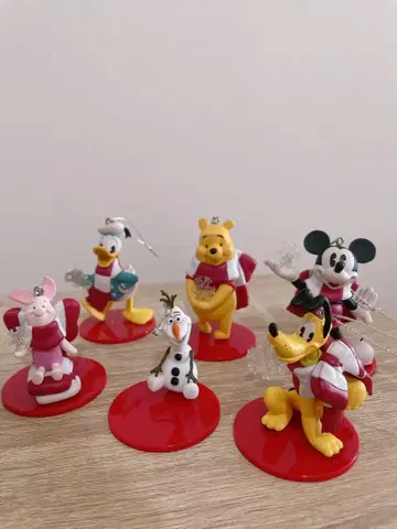 디즈니 크리스마스 오너먼트 6개 세트