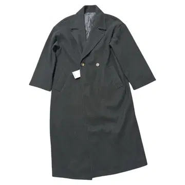 택 포함 새상품 모먼트 플러스 니트 멜톤 체스터 코트 롱 코트