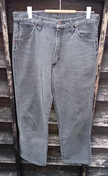 1990s 랭글러 Wrangler 936 BLK 블랙 데님 선염
