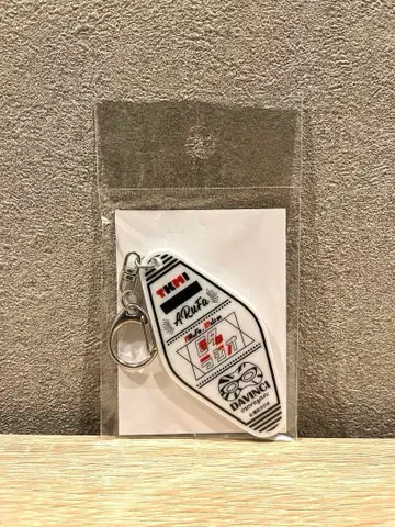 [ 익명 배송 ] 익명 라디오 모텔 키링 익명 라디오 4주년 기념 페어