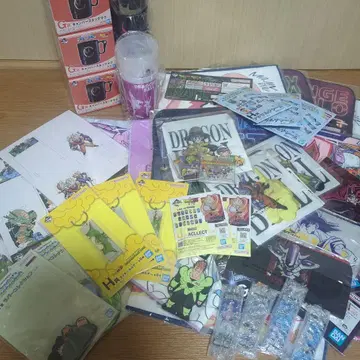 드래곤볼 복권 하위상 세트