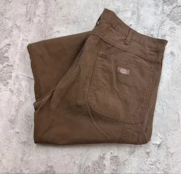 브라운 카고 팬츠 4 포켓