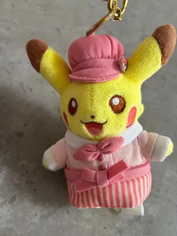 피카츄 봉제 인형 키링