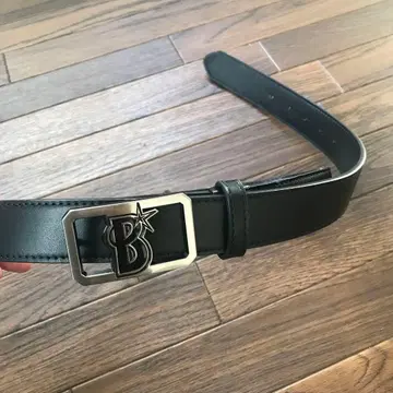 베이스터즈 가죽 벨트 전체 길이 116cm