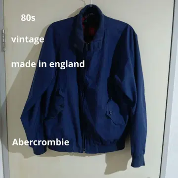80s 빈티지 Abercrombie england제 블루종 60s