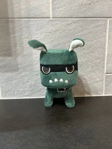 미쓰비시 자동차 봉제 인형 개 모양