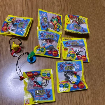 포켓몬 스트랩 미개봉 7개, 개봉 2개 세트