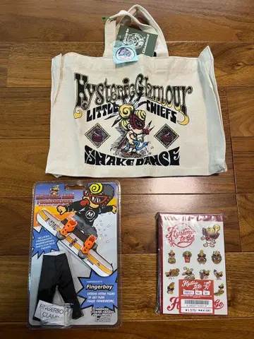 히스테릭 미니 굿즈 3점