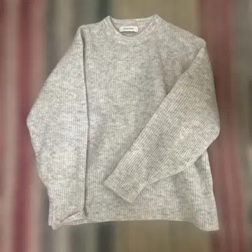 SAYAKA DAVIS 그레이 긴팔 스웨터