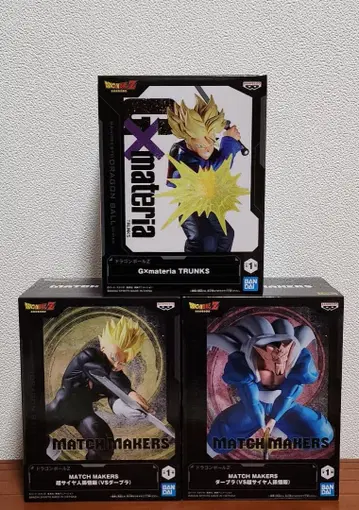 [드래곤볼 Z] 트렁크 & 손오공 vs 데브라 피규어 3