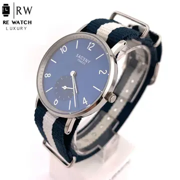 7-4928 SACSNY SY-15133 네이비 아날로그 손목시계 쿼츠