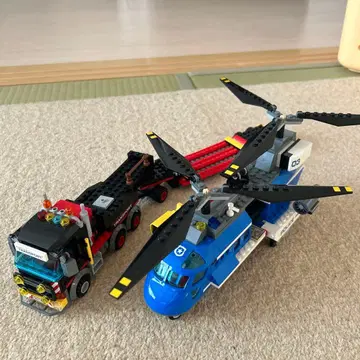 레고 트레일러 & 해상 보안청 헬리콥터