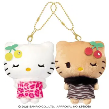 [새상품] 니코누이 키링 헬로키티 일광화상 키티 갸루키티
