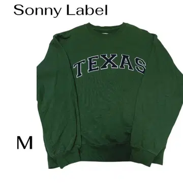 [ Sonny Label ] 텍사스 와펜 맨투맨 그린 여성용 M