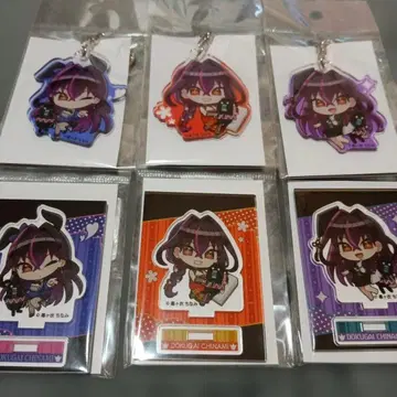 독케의 치나미 아크릴 키링, 아크릴 스탠드 세트