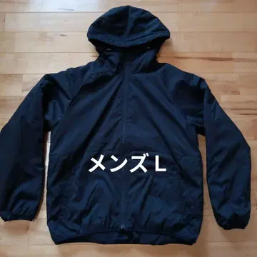 아우터 점퍼 sorona 블랙 후드 부착 자켓 L