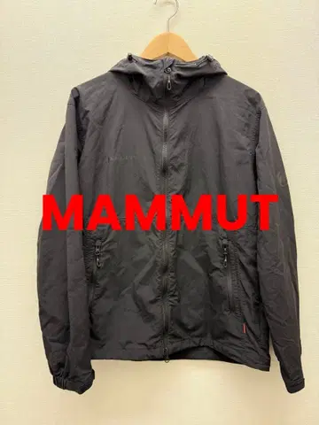 MAMMUT 하이킹 윈드브레이커 후디드 자켓 L 사이즈
