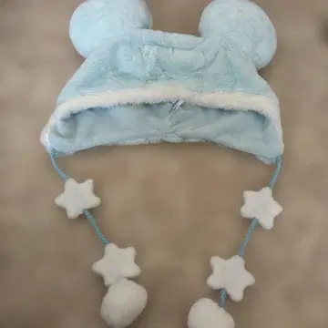 디즈니랜드 팬캡 블루 스카이블루 미니 미키