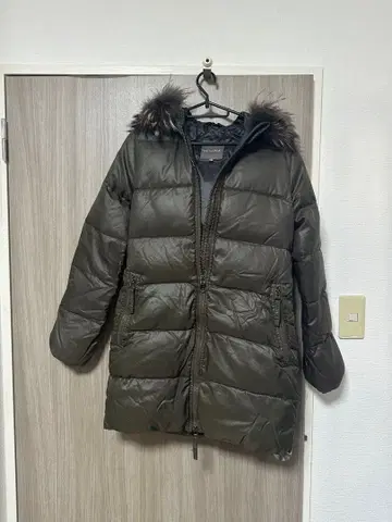 DUVETICA 후드 부착 롱 다운 자켓 38