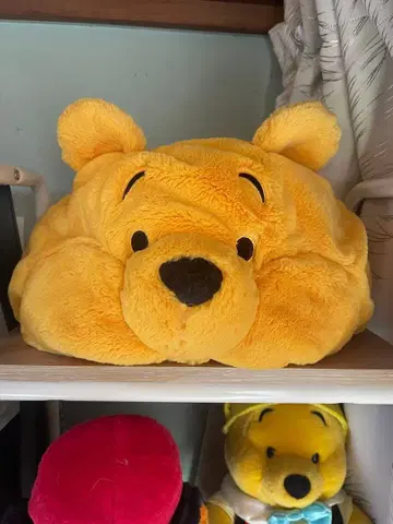 디즈니 리조트 푸우 팬캡 미사용 새상품