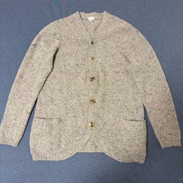 Paul Smith 베이지 니트 가디건 V넥 XL