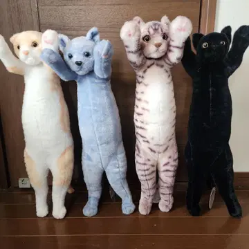 타치 ZOO 냥코 자립 봉제 인형