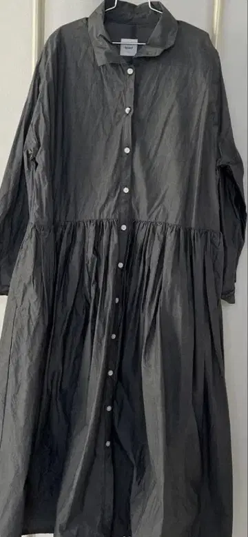 [새상품급] Gauze# 거즈# 롱 원피스 그레이