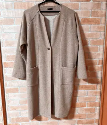 놈브르 임페어 NOMBRE IMPAIR 부드러운 코트 사이즈 F