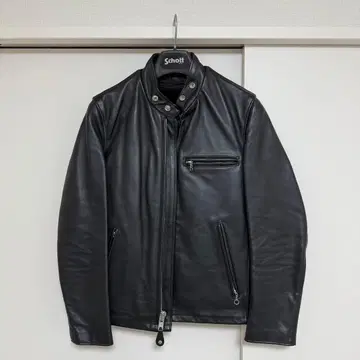 한계 가격 인하! schott 싱글 라이더 141 블랙 34 새상품급