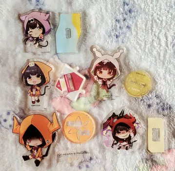 헤븐 번즈 레드 헤브번 미니 아크릴 스탠드 세트 카렌