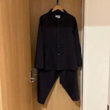 0658 체크 무늬 셋업