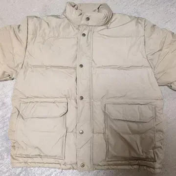 UNKNOWN 베이지 다운 자켓 L