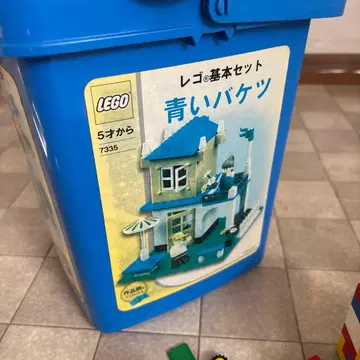 LEGO 파란색 바케츠 7335