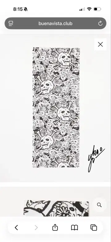 미사용 새상품 부에나 비스타 수건