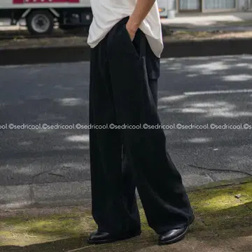 [즉완품] satou 25AW dokan wide denim "kuro"