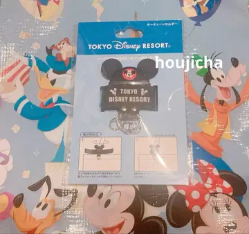 미개봉 새상품 디즈니 이어햇 키체인 홀더 미키