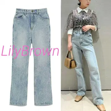 LilyBrown 플레어 데님 팬츠