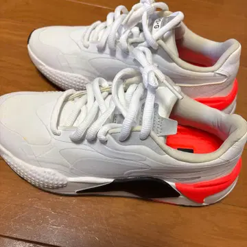 Puma RS-G 신발 화이트/오렌지