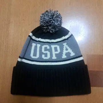 USPA 니트 모자 2개 세트