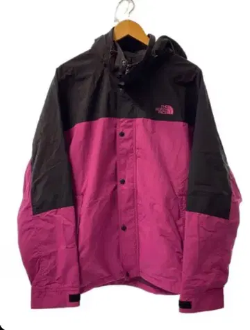 레어 THE NORTH FACE 마운틴 후드티 L 핑크/블랙