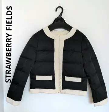 스트로베리 필드 노카라 다운 자켓