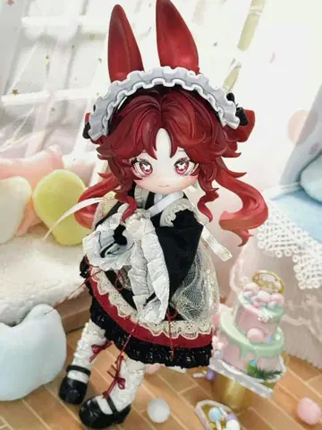 불가식용 인형 월비 시간 나비옷 블라인드 인형