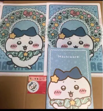 치이카와 세븐일레븐 세븐일레븐 치이카와 캔 미러 클리어 파일 하치 2