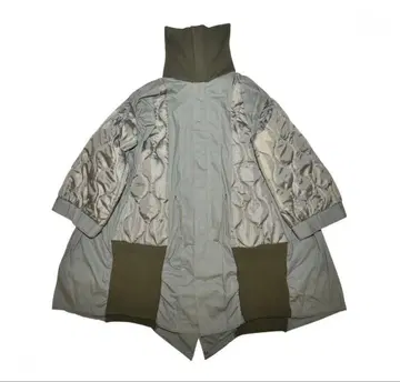 77circa 올리브 그린 모즈 코트