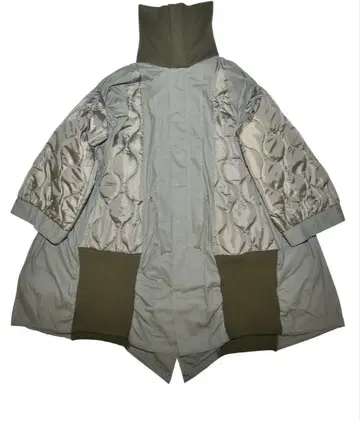 77circa 올리브 그린 모즈 코트